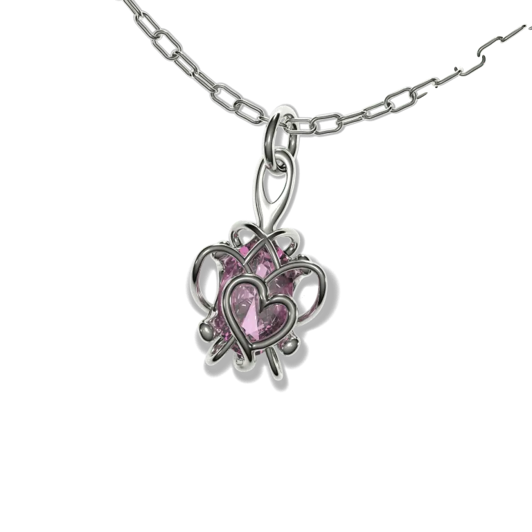 Pendentif Cœur Captif, vue 4