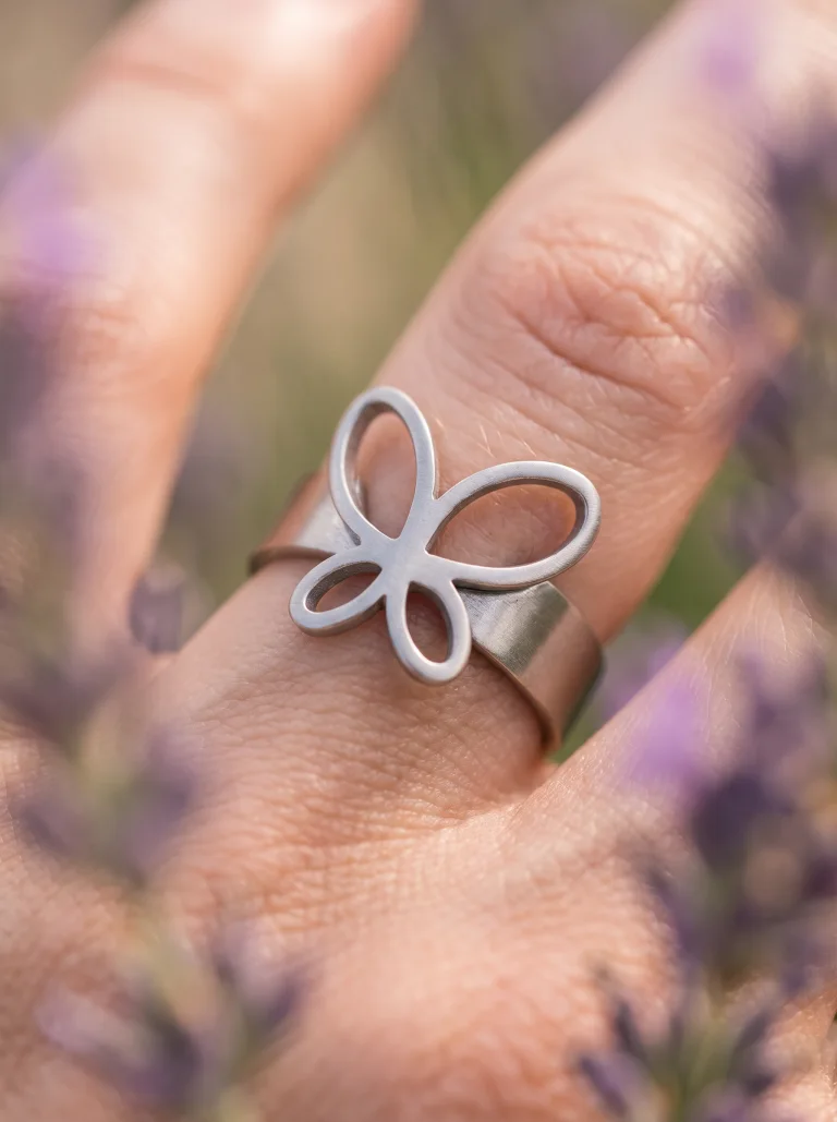 Bague Papillon, vue 2