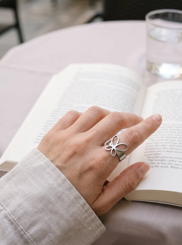 Bague Papillon, vue 3