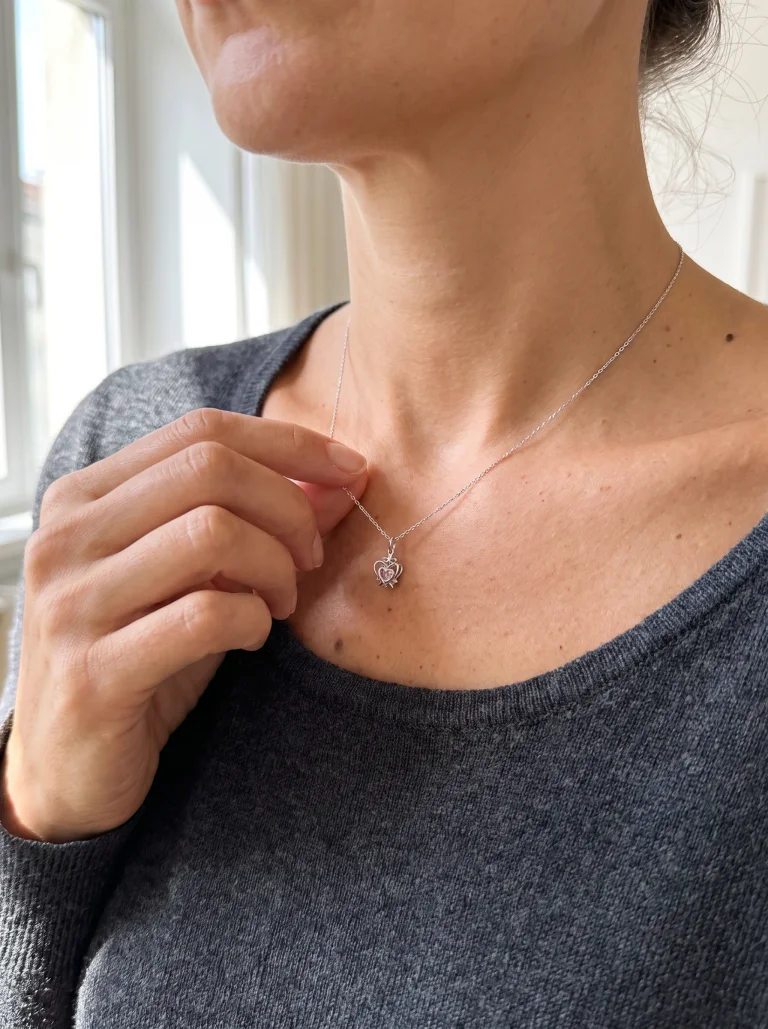 Pendentif Cœur Captif, vue 3