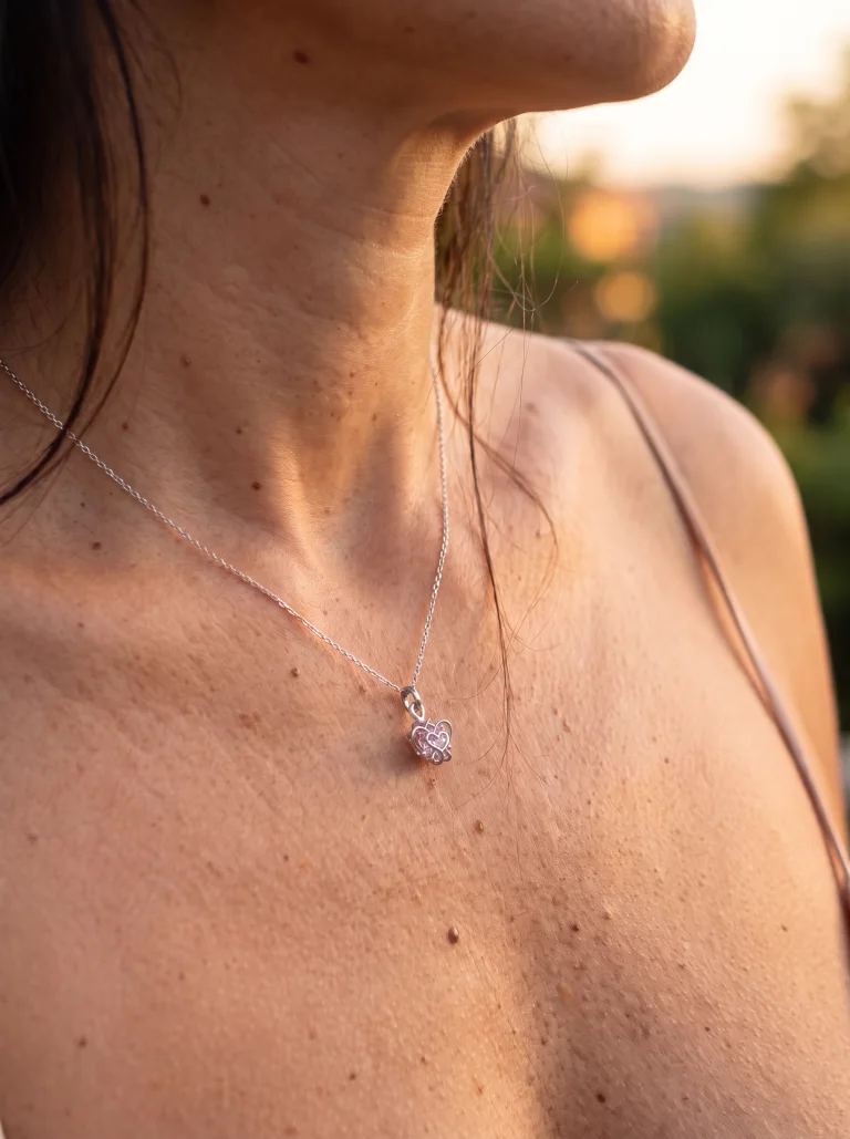 Pendentif Cœur Captif, vue 1
